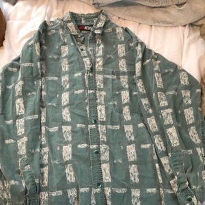 Long sleeve button down pattern